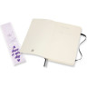 Блокнот MOLESKINE Classic Soft Expanded Large, линейка, чёрный QP616EXP